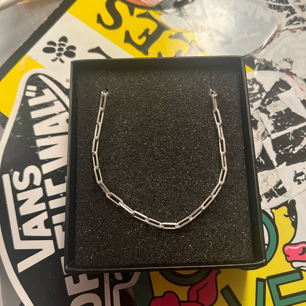 Italian Sterling Silver Chain Necklace